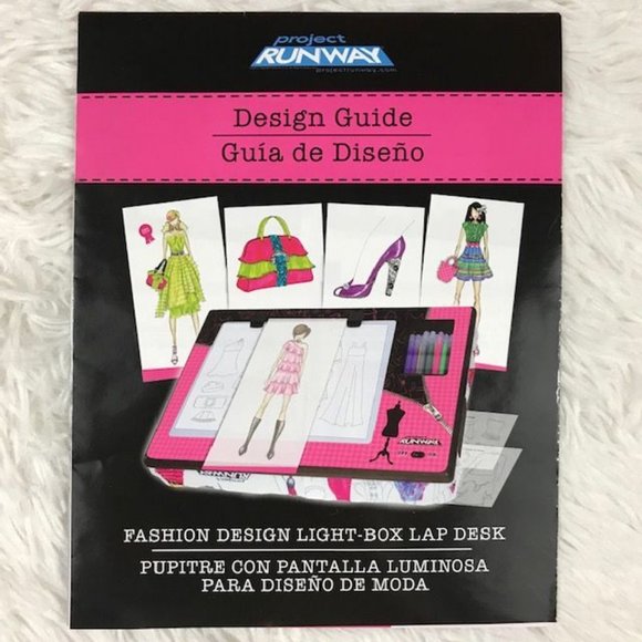 Project Runway Fashion Design Light-Box Lap Desk Set - Picture 14 of 16
